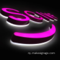 3d zilembo za ma acrylic
